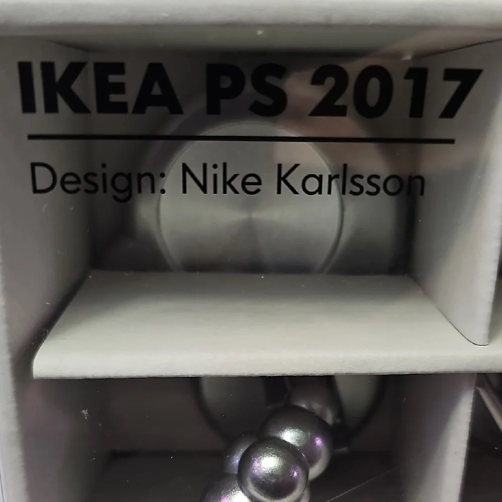 Ikea Silver Tea Light Candle Holders IKEA PS 2017 Design: Nike Karlsson